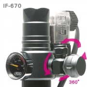 ISTA CO2 Controller Single-gauge pressure-reduced