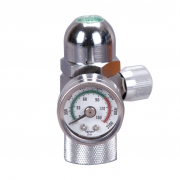 Pressure Reduced CO2 Pressure Regulator - Face Up