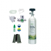 1L CO2 Aluminum Cylinder Set Face-side - Advance