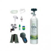 1L CO2 Aluminum Cylinder Set Face-side - Professional